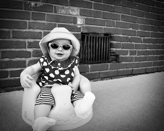 Monica at 6.5 months